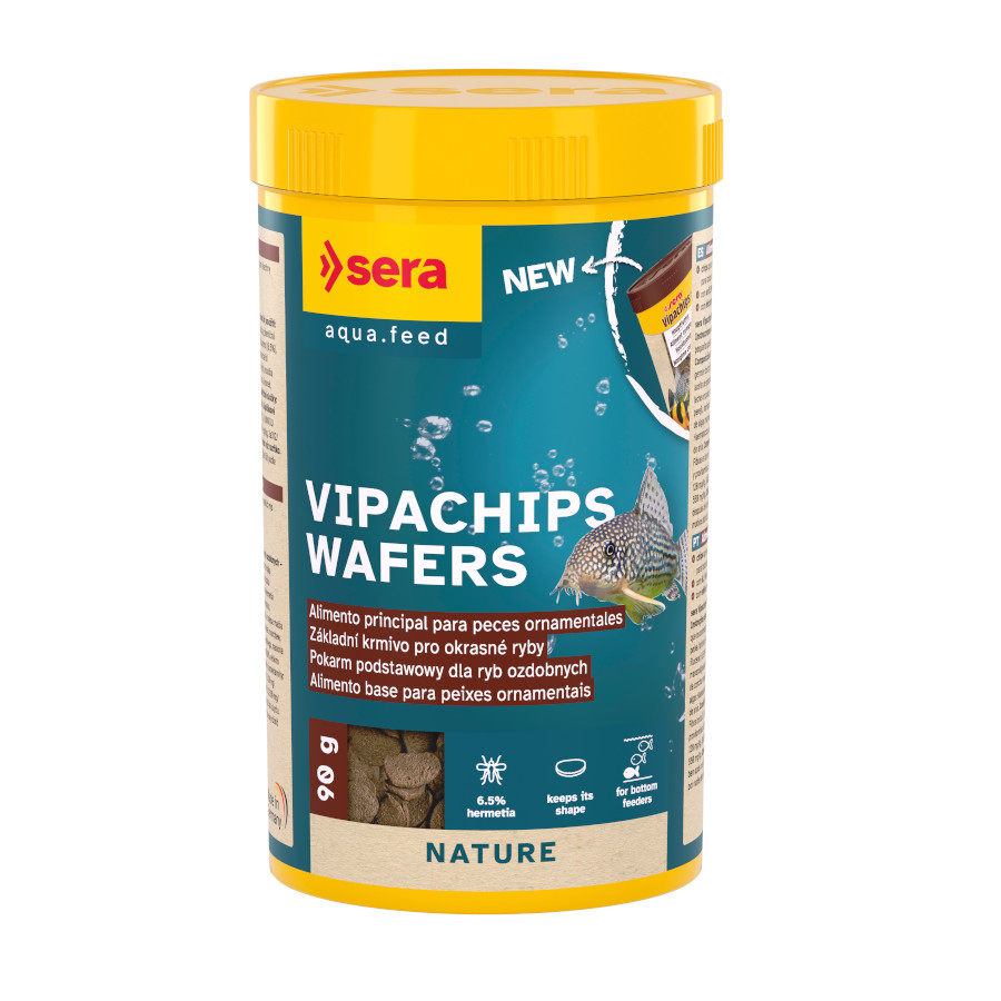 0.25 L Sera Vipachips Nature Alimento para peces de fondo