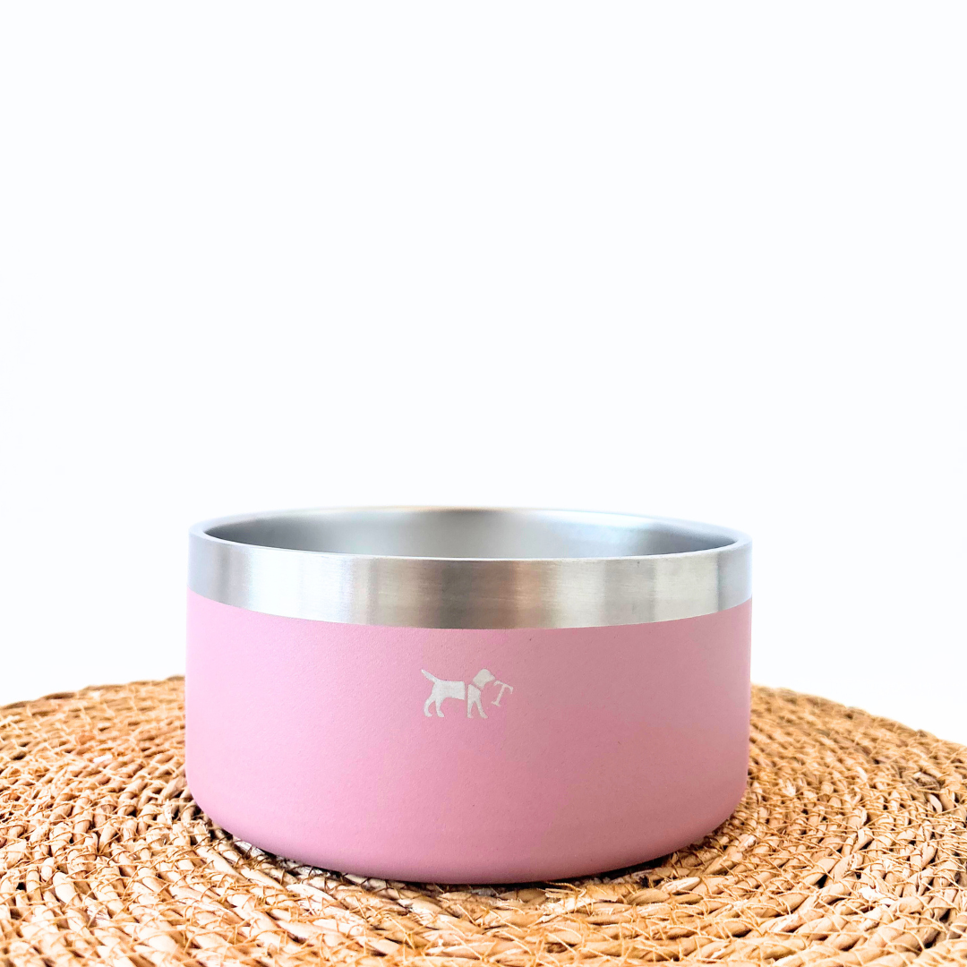 Comedero de acero inoxidable para Perros y Gatos | Acero inoxidable 304, Antideslizante, 946 ml y Varios Colores - La Casa de Turrón