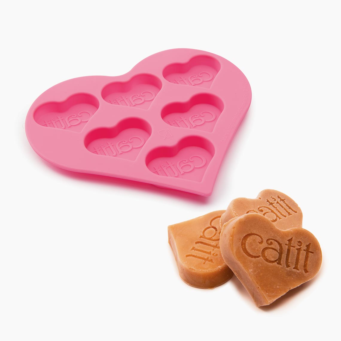 Molde para Helados en Forma de Corazón Catit Creamy