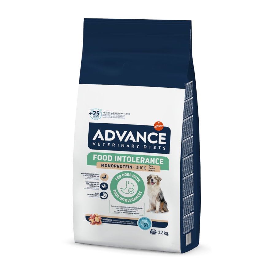 12 kg Advance Veterinary Diets Food Intolerance Pienso para perros