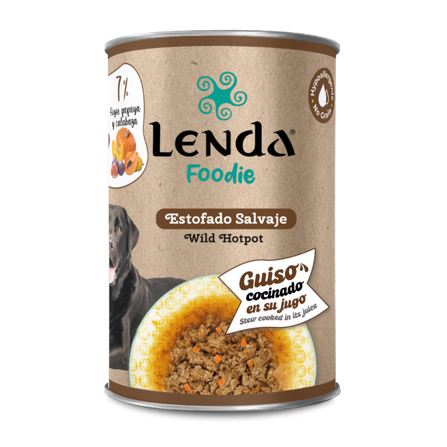 400 g Lenda Wild Hotpot Estofado Salvaje lata para perros