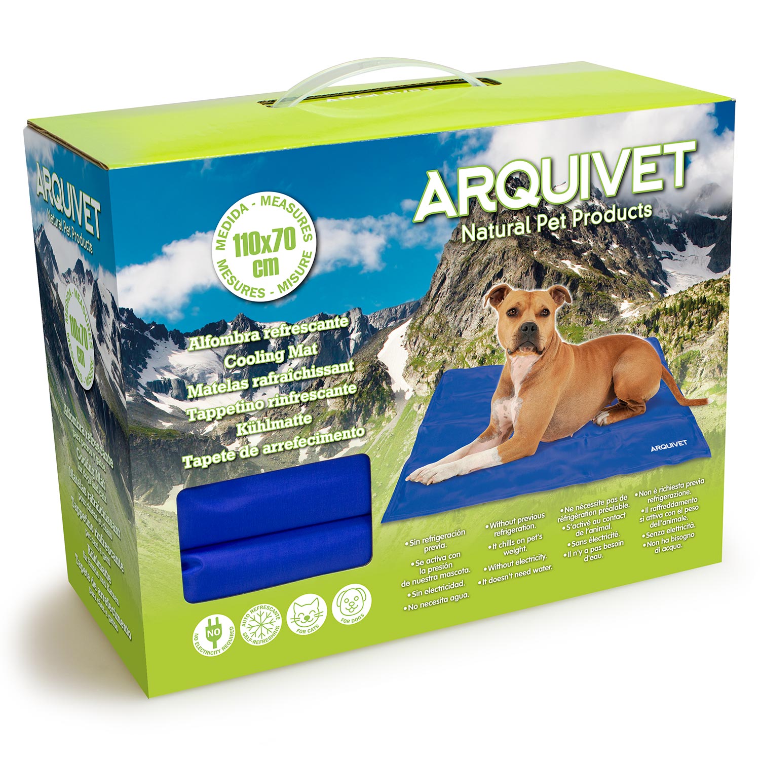 Alfombra Refrescante para Perros y Gatos 70×110