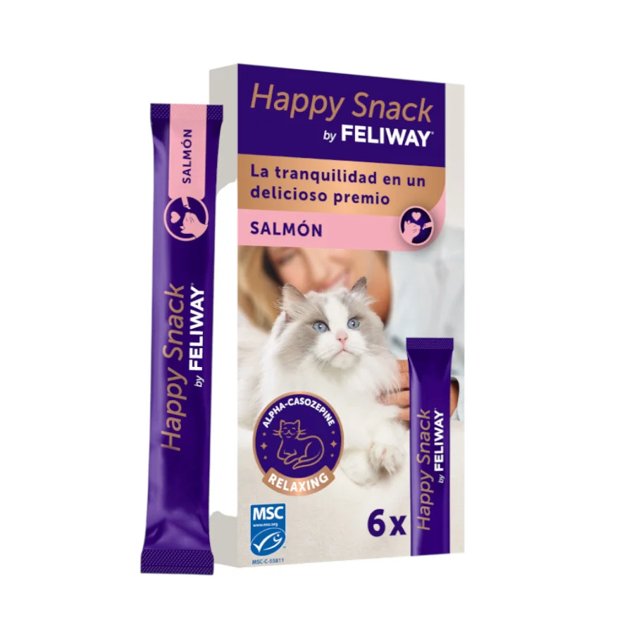 Feliway Ceva Happy Snack Salmón para gatos