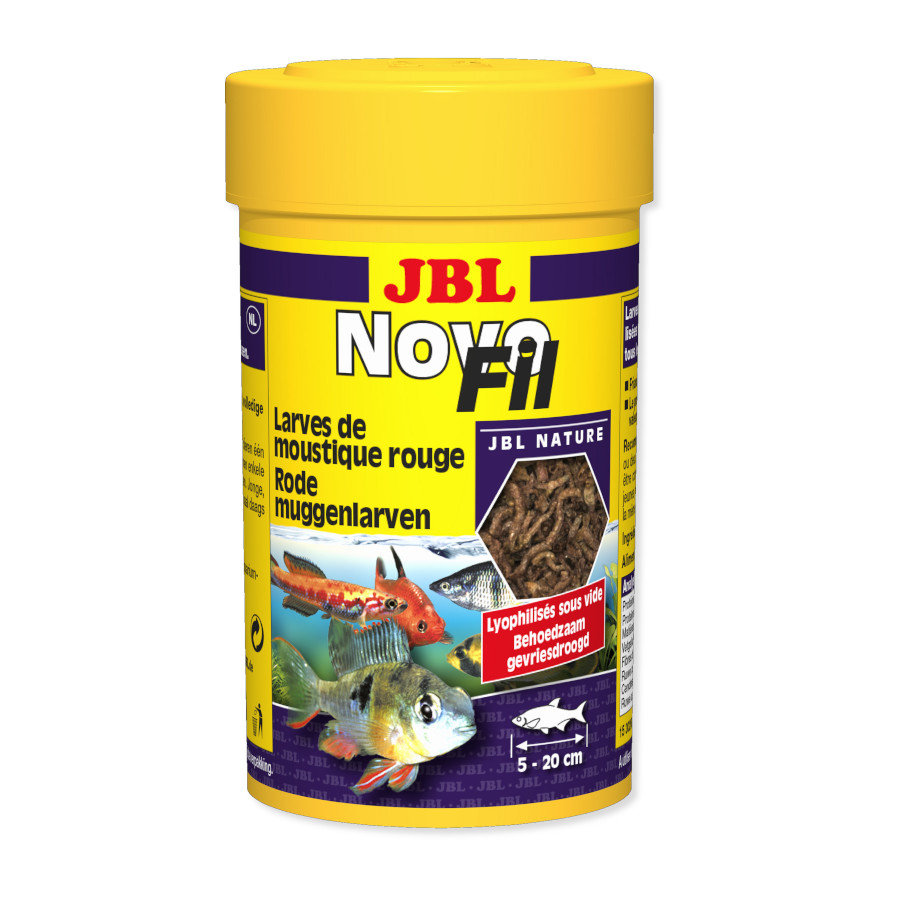 0.1 L JBL NovoFil Larvas Rojas para peces