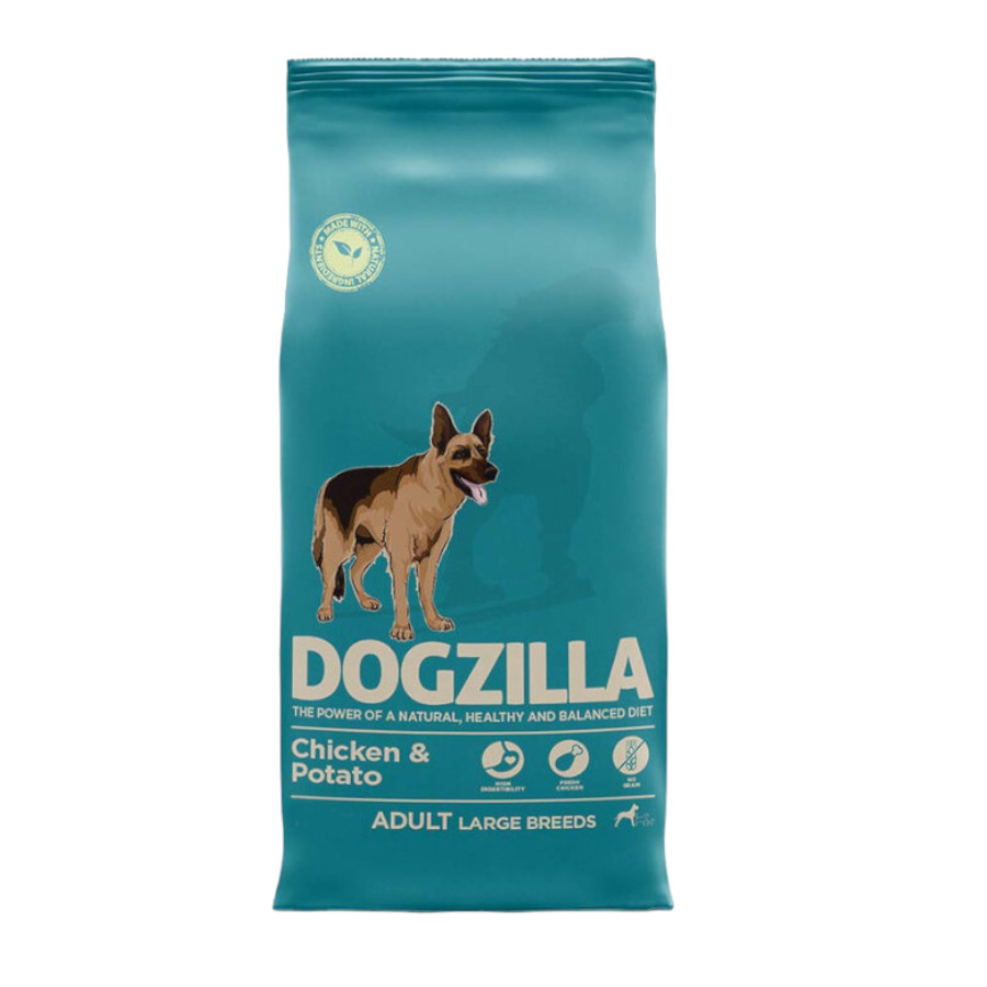 12 kg Dogzilla Large Grain Free Pollo pienso para perros