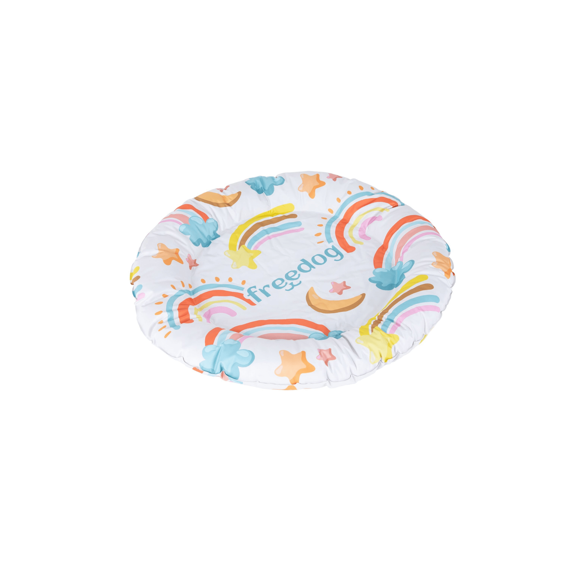 Freedog Colchoneta Refrescante Arcoiris Con Materiales Reciclados Para Perros - 47 Cm