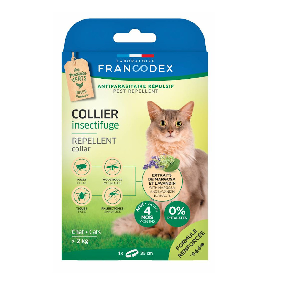 Francodex Collar Antiparasitario para gatos