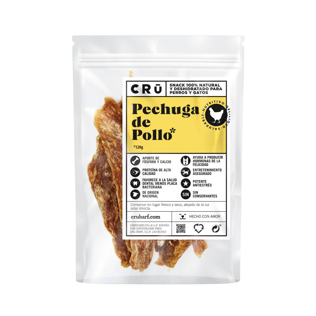 Pechuga de Pollo Deshidratada – Snack 100% natural