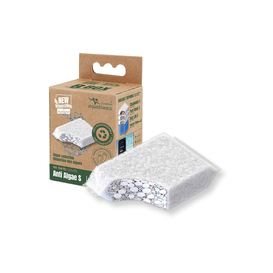 0.05 KG Aquatlantis B-Box Anti Algae Filtro para acuarios