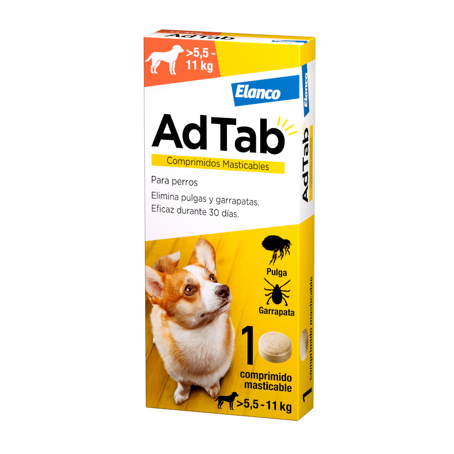 AdTab Comprimidos Masticables Antiparasitarios para perros