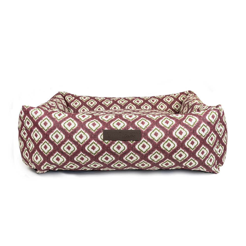 CAMA IMPERMEABLE IKAT BURDEOS – S