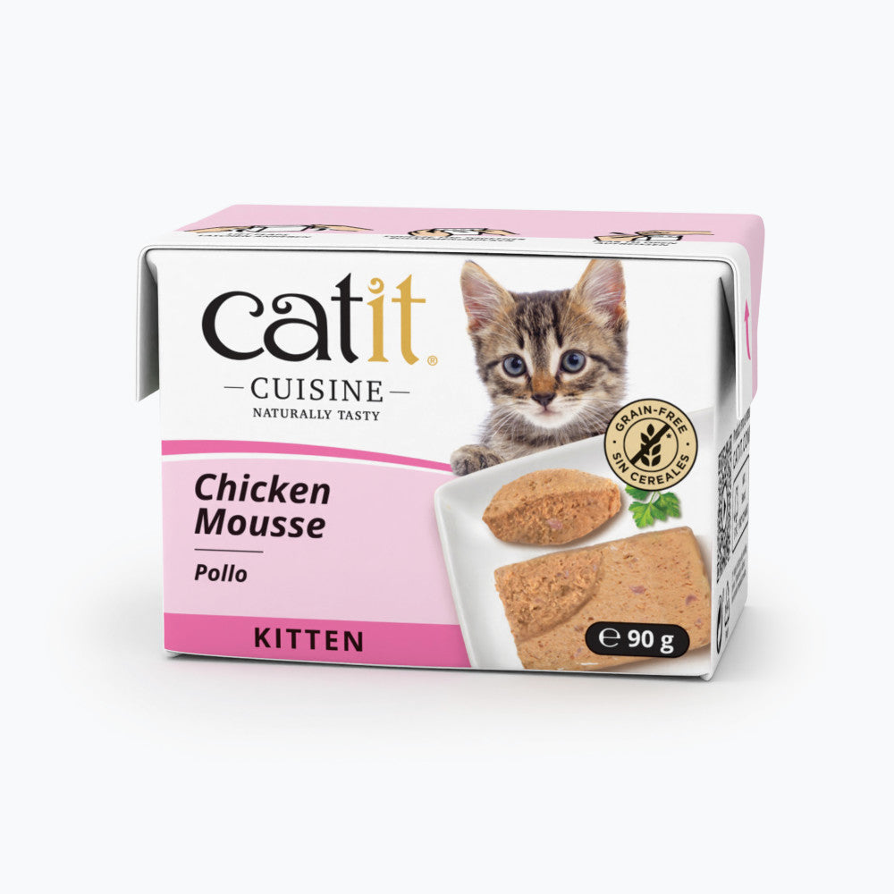 Mousse de Pollo para Gatito Junior Cuisine Kitten, 90 g