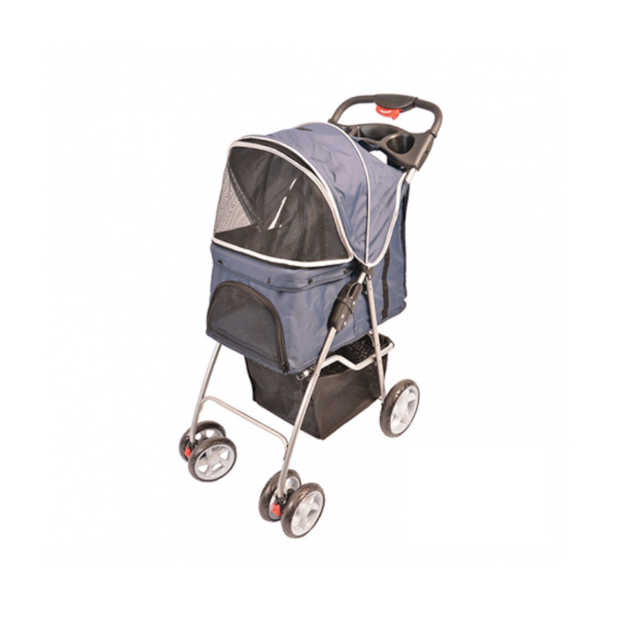 DUVO CARRITO DE PASEO 4 RUEDAS 80 x 46 x 100 CM MAX 15 KG