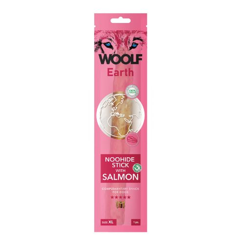 Woolf Earth Noohide XL Barrita con Salmón