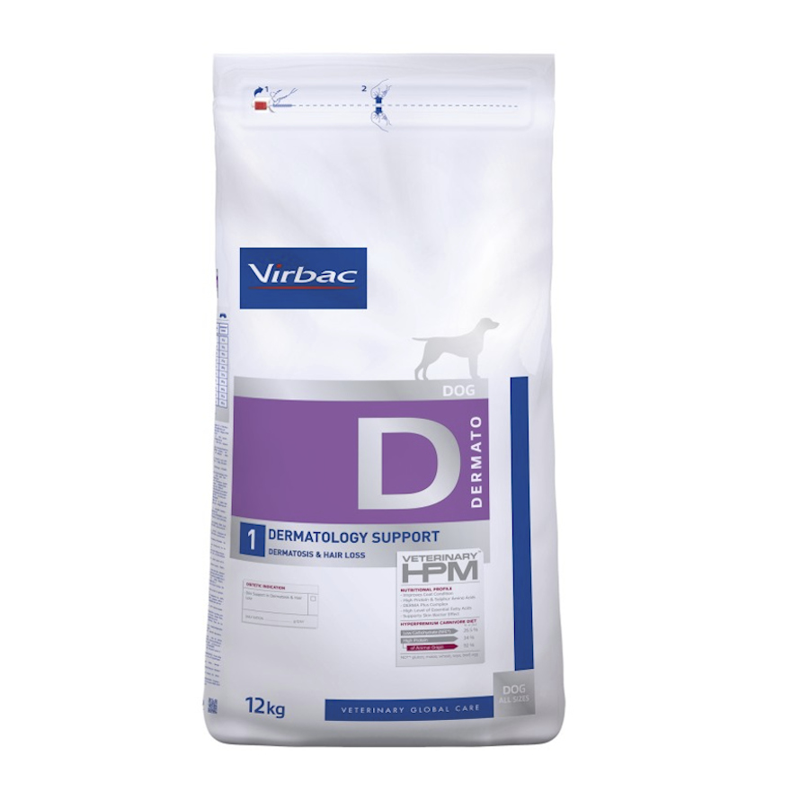 Virbac Dermatology Support Hpm Pienso para perros, , large image number null