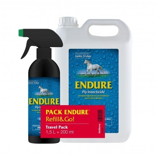 Vetnova ENDURE Refill&Go MAX spray insecticida para caballos
