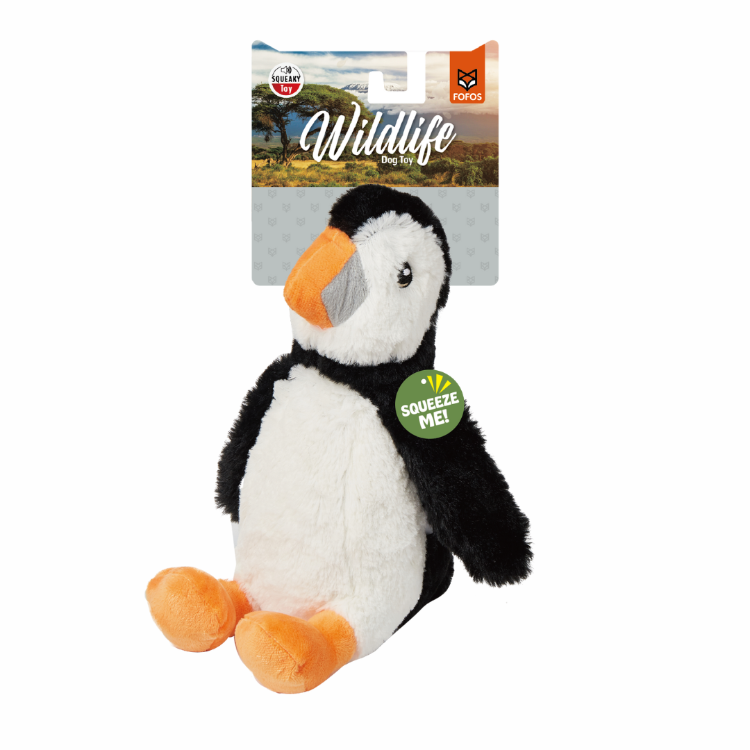 FOFOS | Peluche Pingüino (Colección Vida Silvestre) – Para Perro