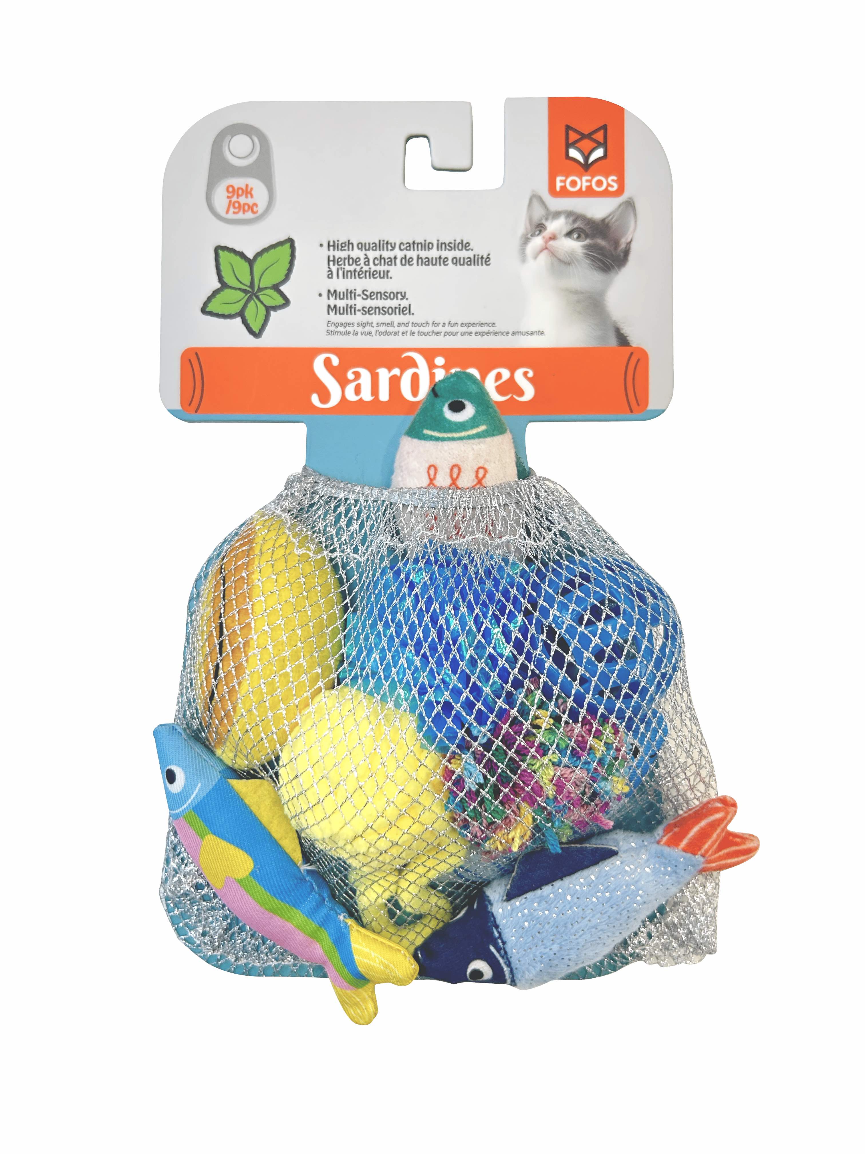 FOFOS | Sardina (Pack de 9) (Colección Sardina) – Para Gato
