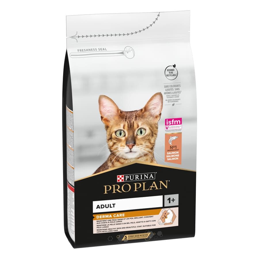 Imagen de Pro Plan Adult 1+ Derma Care Salmón Pienso para gatos