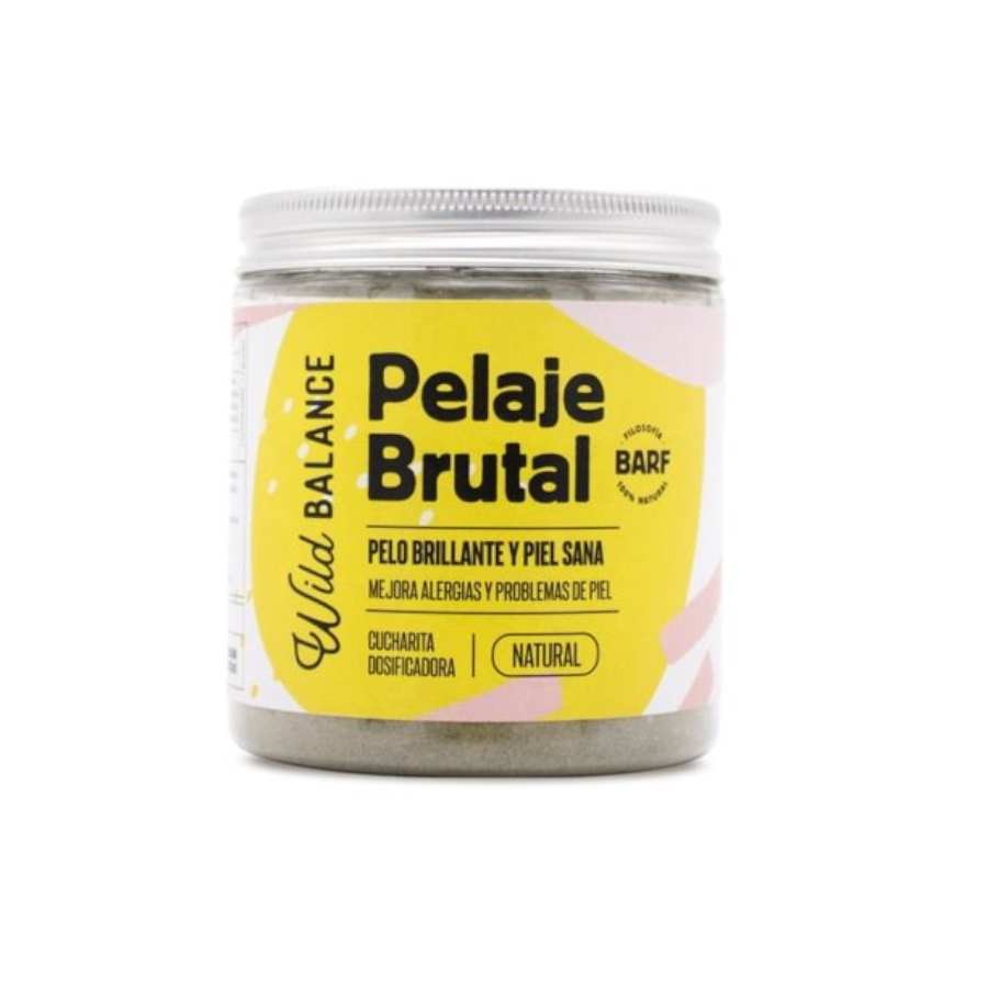 100 g Wild Balance Pelaje Brutal Complemento Alimenticio para mascotas