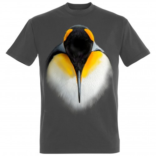 Camiseta Pingüino Real color Gris, , large image number null