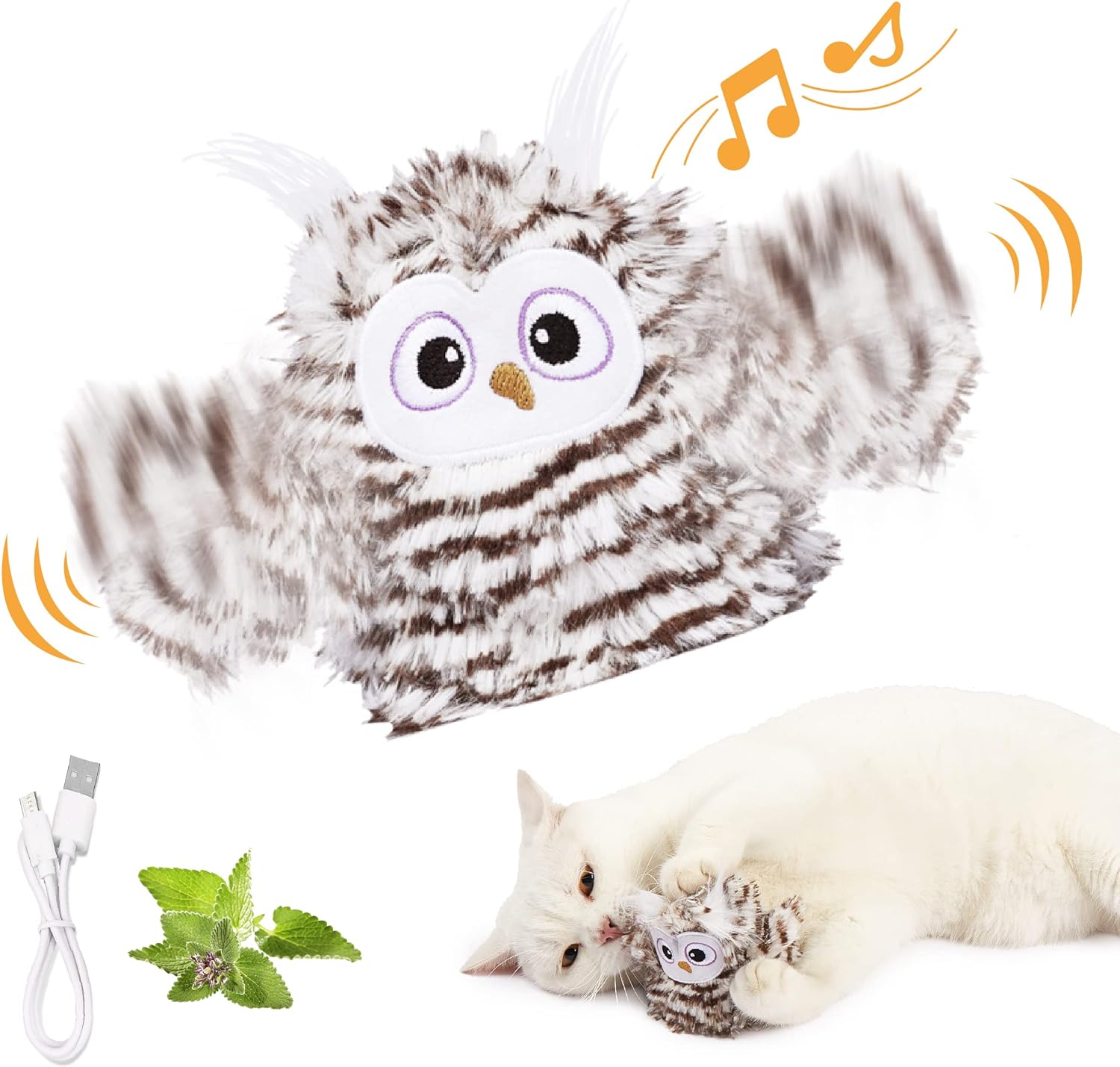 Juguete Interactivo para Gatos Búho FOFOS
