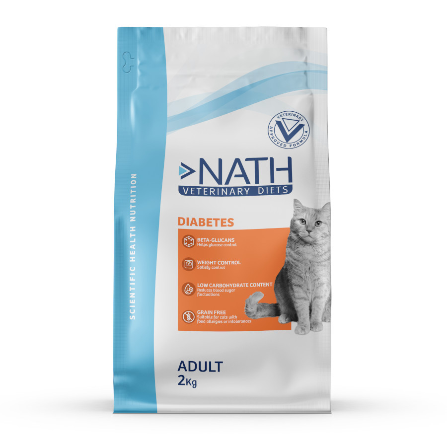 Imagen de Nath Veterinary Diets Diabetes pienso para gatos
