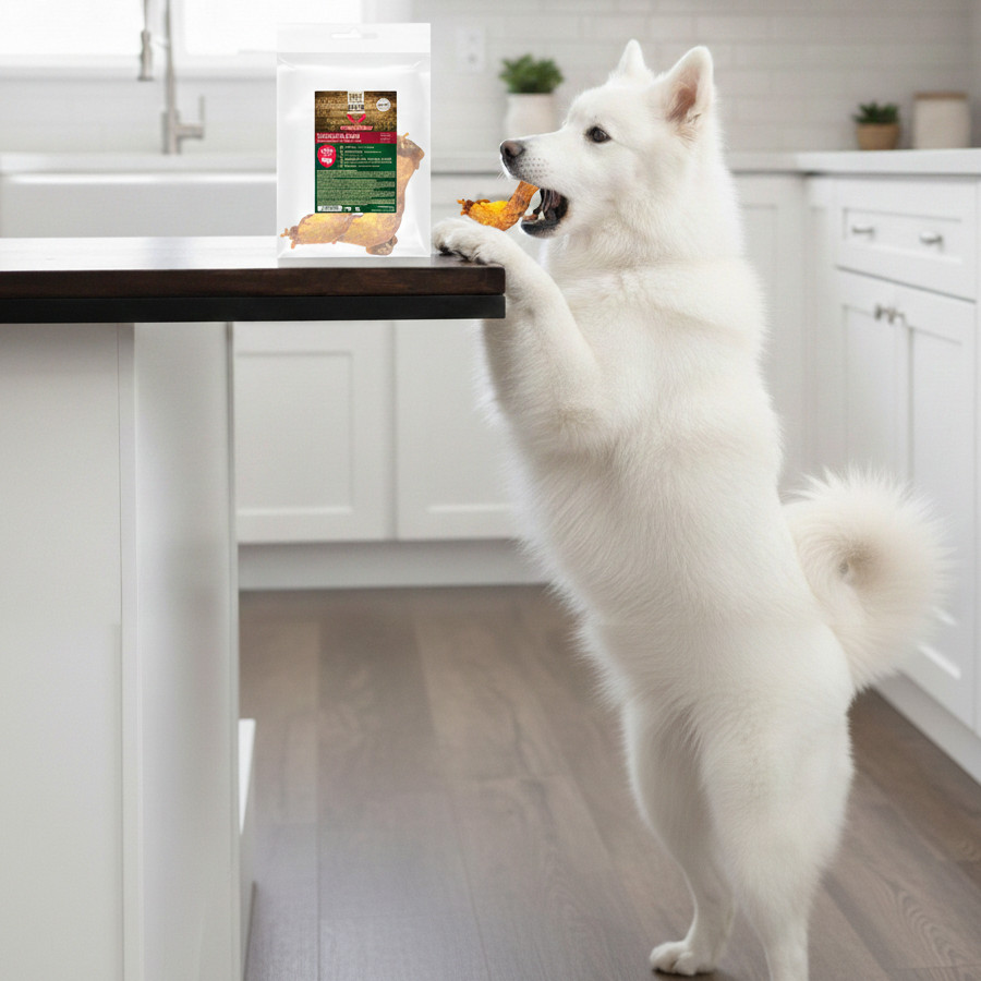 500 g True Origins Wild Cuellos de Pollo Snack para perros