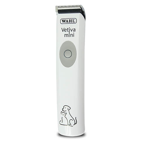 Wahl Vetiva Mini Máquina profesional cortapelos de mascotas ideal para retoques. Con batería de litio. Puede usarse también conectada a la red.