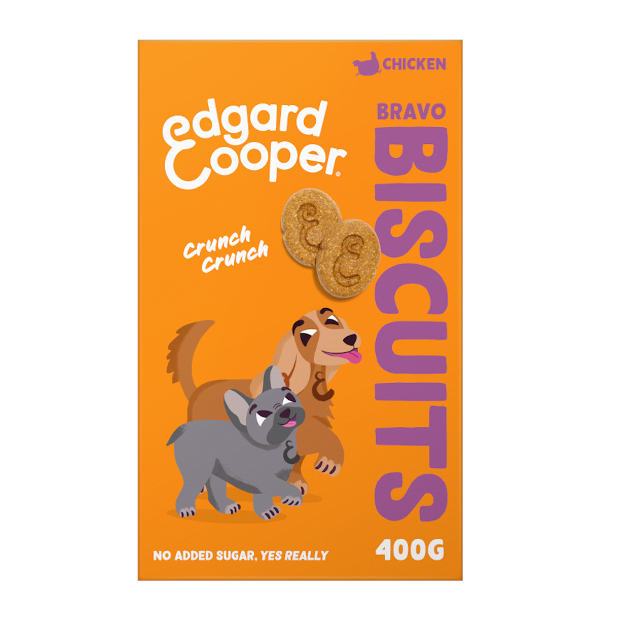 400 g Edgard & Cooper Galletas de Pollo para perros
