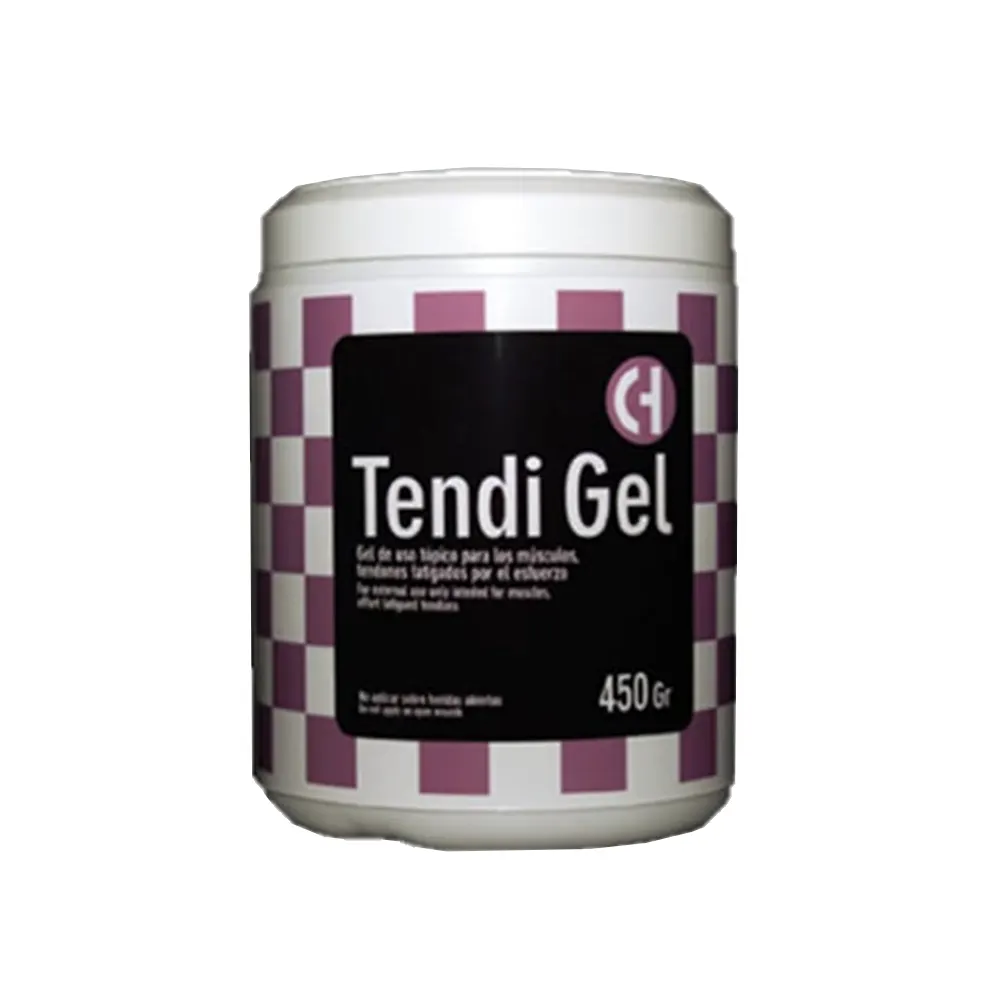 Tendi Gel 450 g alivia y tonifica músculos y tendones tras el ejercicio para caballos Chemical Ibérica