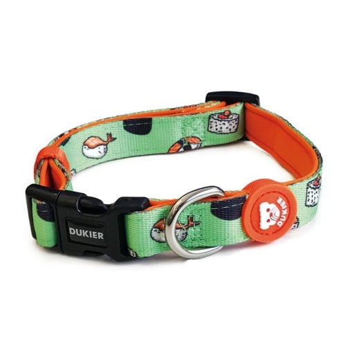 Dukier Collar Estampado Sushi para perros