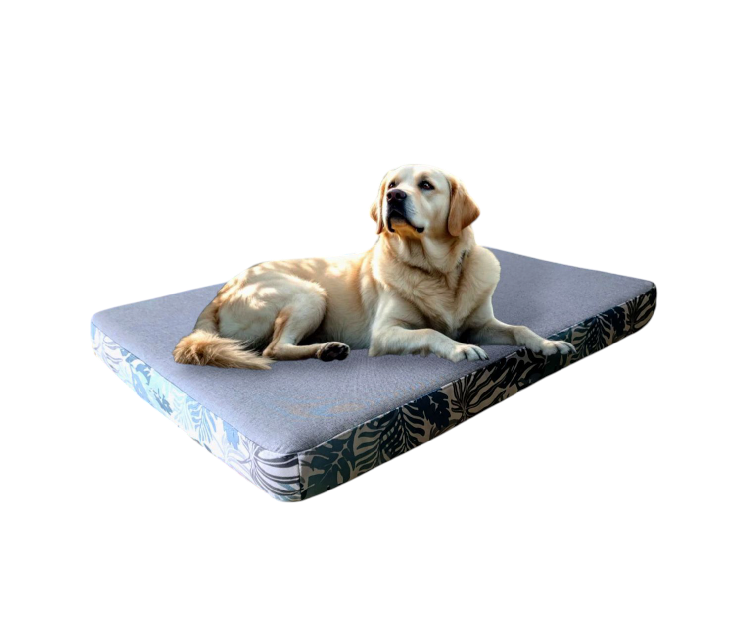 CAMA LULU GRIS ESAMPADO Talla L
