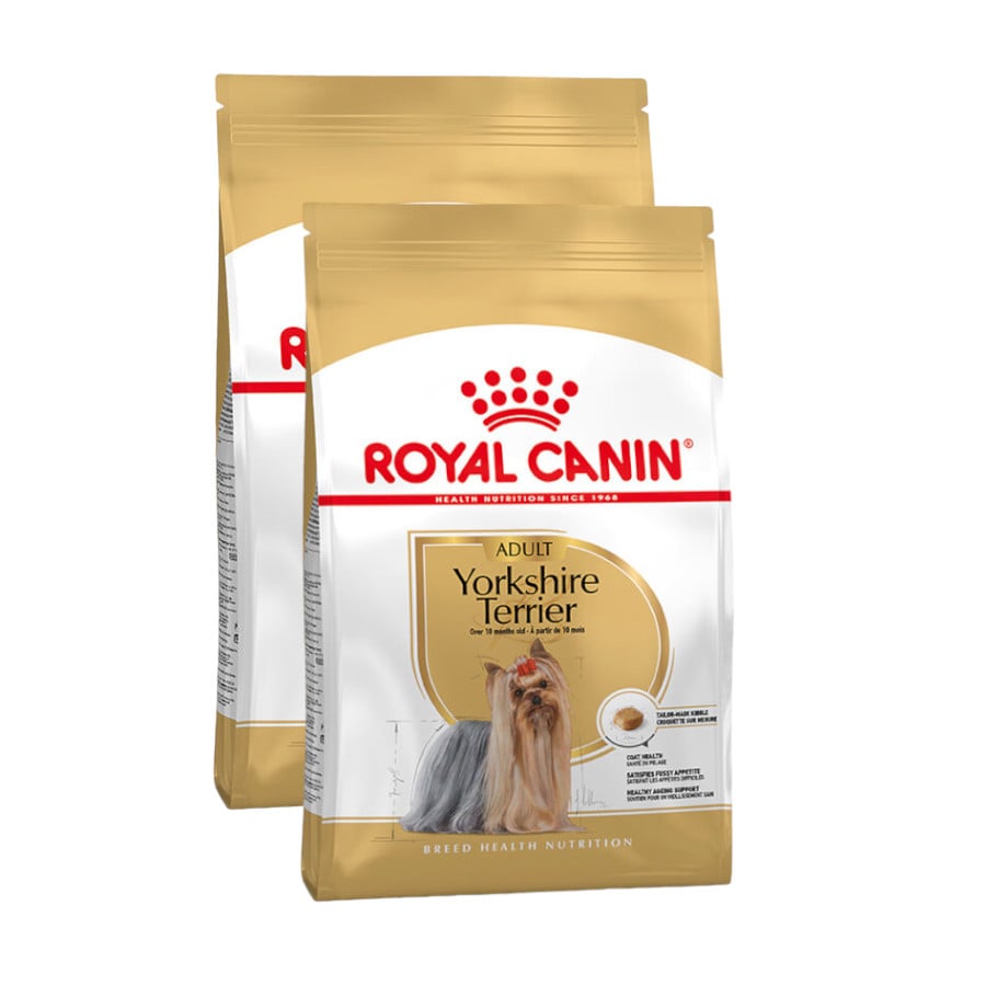 2 x 3 kg Royal Canin Adult Yorkshire Terrier pienso para perros ¡Pack ahorro!