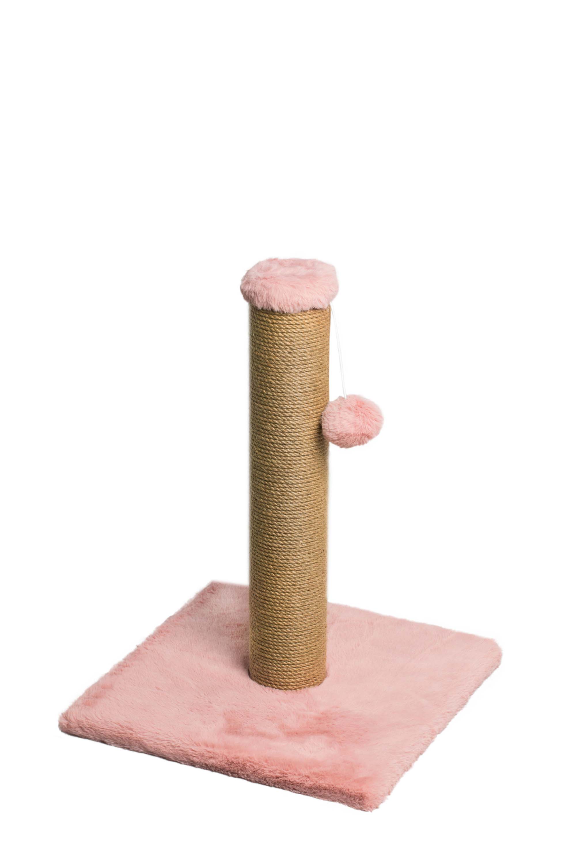 WUAPU RASCADOR GATO POSTE 80CM ROSA