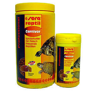 SERA reptil Profesional Carnivore Alimento completo reptiles carn?voros  formatos