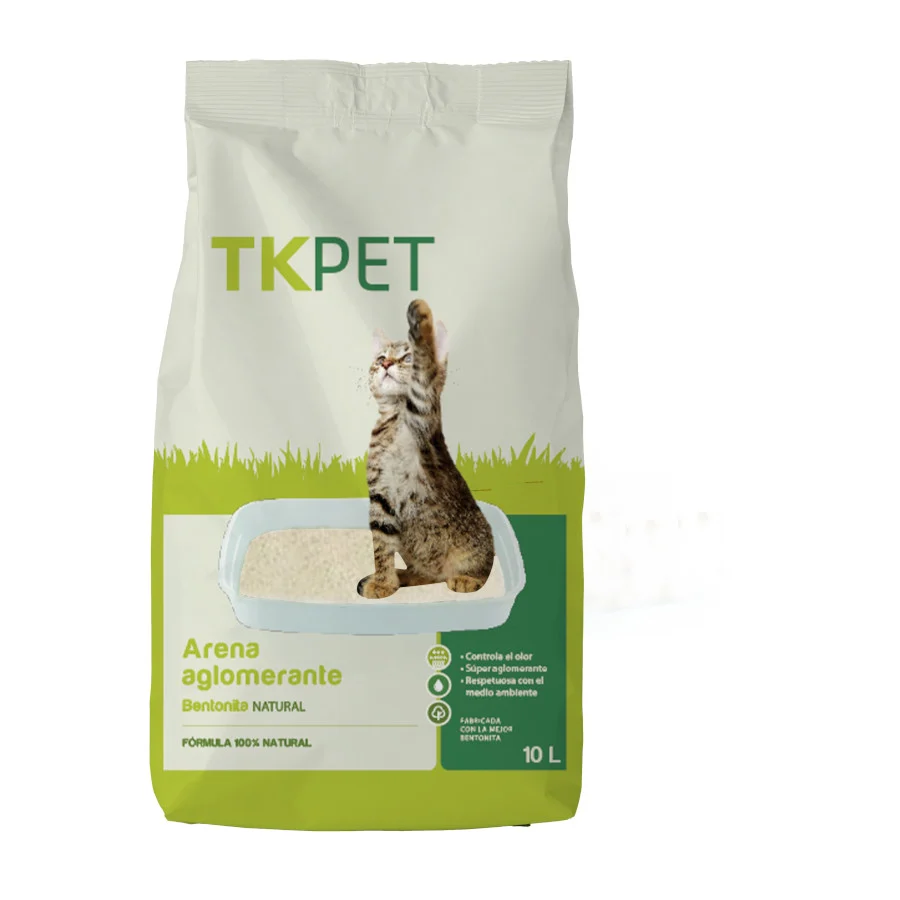 L TK-Pet Arena Aglomerante de Bentonita y Natural para Gatos