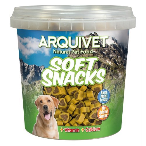 Corazones Soft snacks Arquivet para perros sabor Pollo, , large image number null