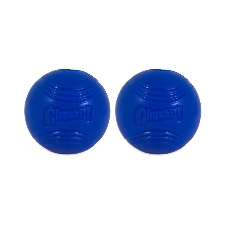 Chuckit! Crunch Pelota con Sonido para perros – Pack 2