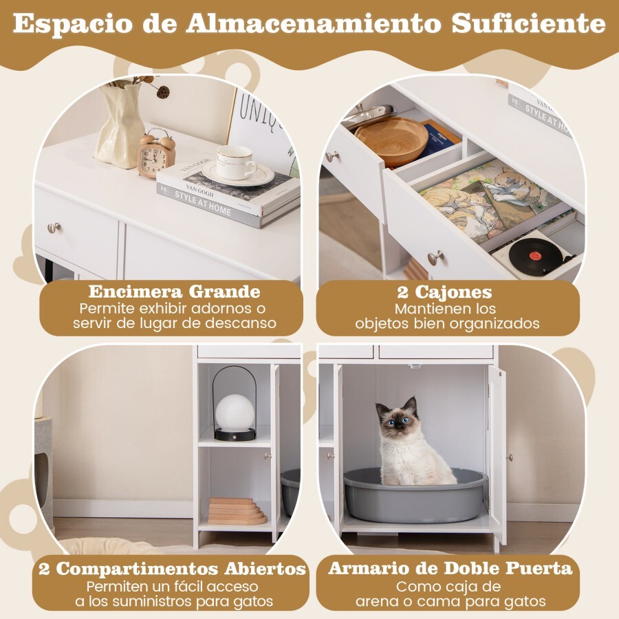 Cajones Camas De Gatos Con Cajas Mascotas Camitas Para Gatos Con