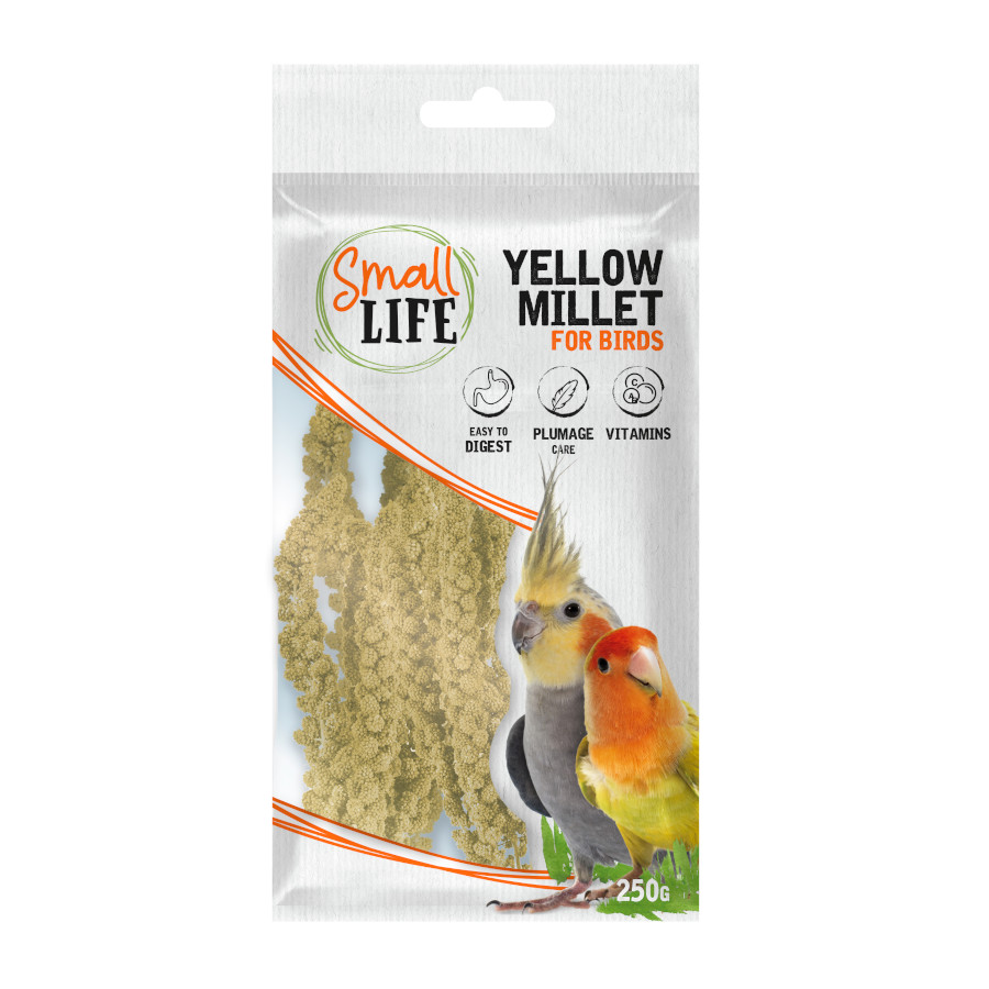 250 g Small life Snack Panizo Amarillo para pájaros