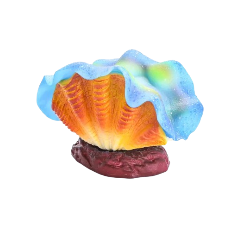 Nobleza - Plantas y conchas luminosas para acuario, decoración luminosa para pecera