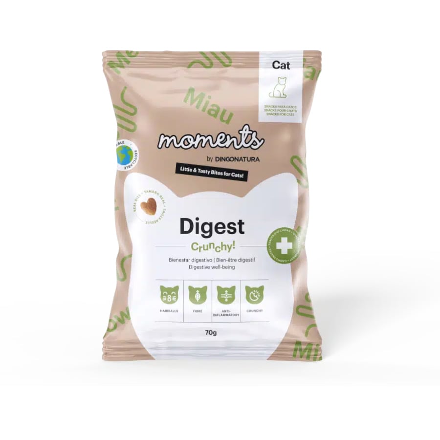 70 g Moments Digest Crunchy Bocaditos para gatos