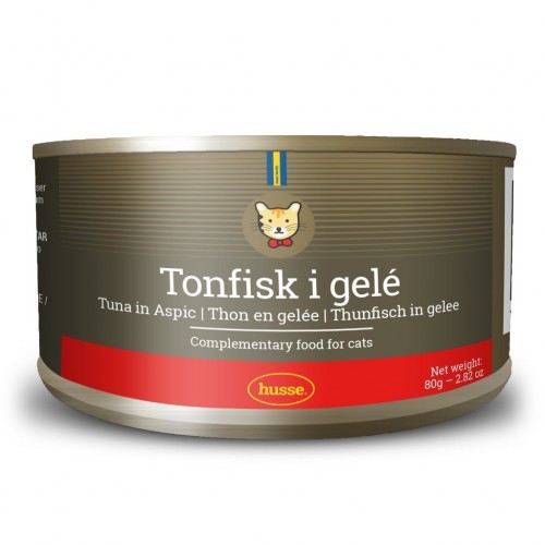 Snack  Husse Tonfisk i Gele para gatos sabor Atún, , large image number null