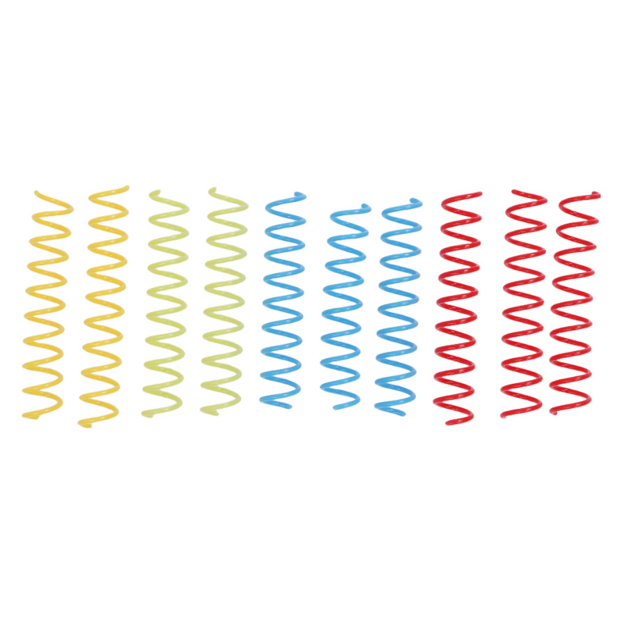 20 Muelles De Juguete Para Gatos - Colores Suritdos Para Juego Interactivo Y Ejercicio