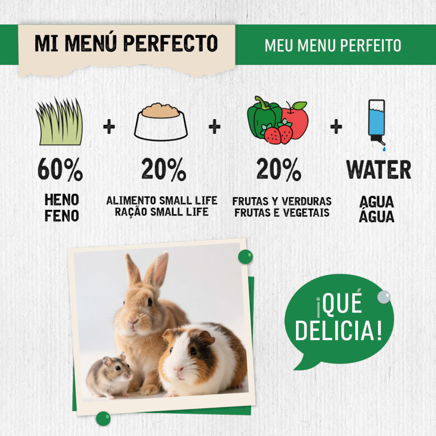 Small Life Heno Natural para roedores