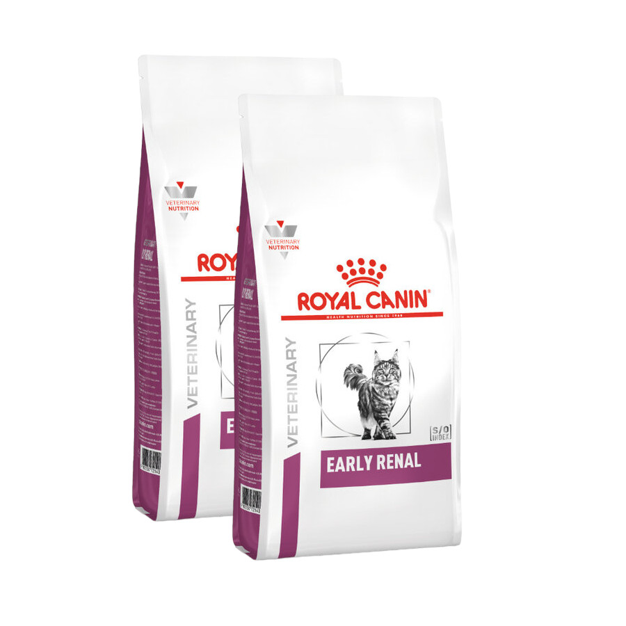2 x 6 kg Royal Canin Veterinary Early Renal pienso para gatos ¡Pack ahorro!