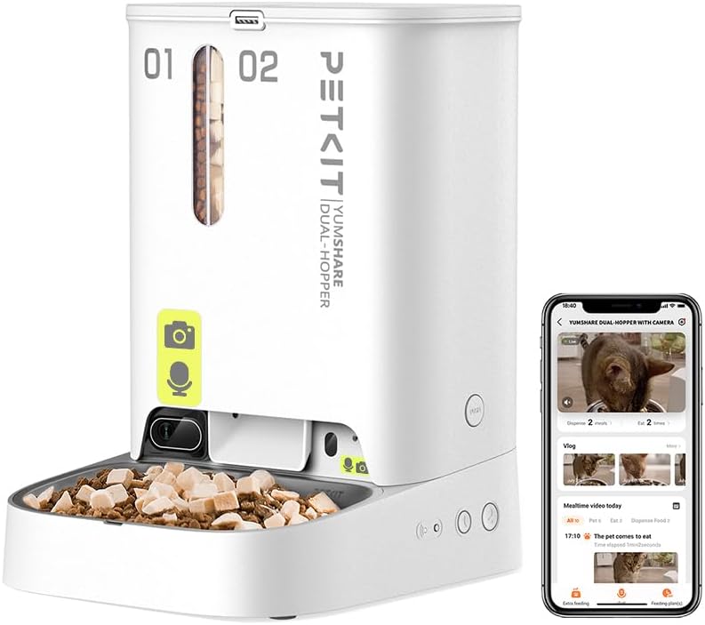 Petkit Comedero automático para perros y gatos