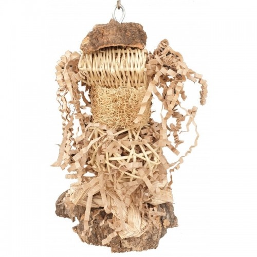 Juguete Natural Shredding Ball para loros