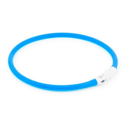 Collar con halo de seguridad de visión nocturna recargable con USB color Azul, , large image number null